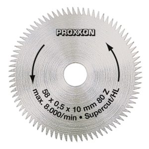 Proxxon Micromot KreissägeblattSuper-Cut 58 mm 80 Zähne Proxxon Micromot KreissägeblattSuper-Cut 58 mm 80 Zähne