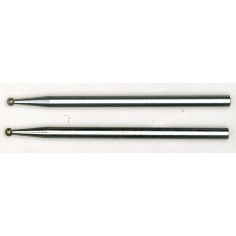 Proxxon Micromot Diamantschleifstifte Kugel 1,0 mm 2 Stück
