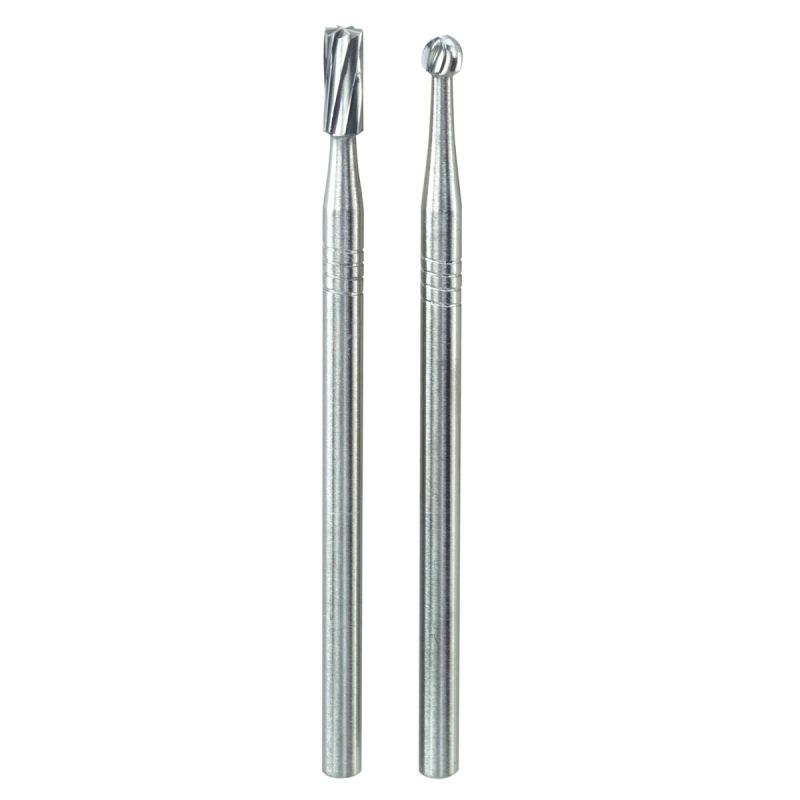 Proxxon Micromot Hartmetall-Fräsersatz Zylinder und Kugel 2-teilig