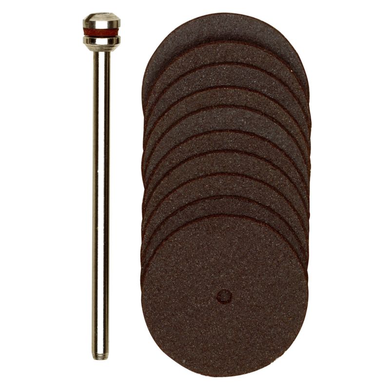 Proxxon Micromot Trennscheiben Durchmesser 22 mm 10 Stück und 1 Träger