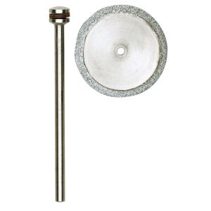 Proxxon Micromot Diamantierte Trennscheibe Durchmesser 20 mm und 1 Träger