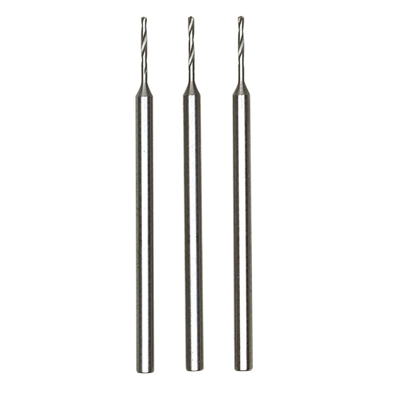 Proxxon Micromot MICRO Spiralbohrer HSS-Stahl 0,8 mm 3 Stück