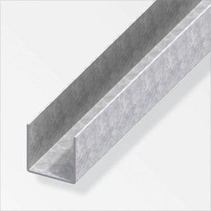 MyTool U-Profil 35,5 mm 1m verzinkt MyTool U-Profil 35,5 mm 1m verzinkt