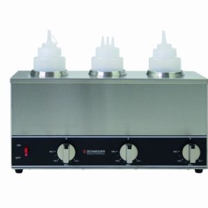 SCHNEIDER Flaschenwärmer, elektrisch, Ausführung: 3-fach SCHNEIDER Flaschenwärmer, elektrisch, Ausführung: 3-fach