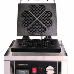 Schneider Waffel-Eisen Herzform für 4 Herzen mit Timer Schneider Waffel-Eisen Herzform für 4 Herzen mit Timer