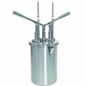 SCHNEIDER Gebäckfüller doppelt, Inhalt: 4,5 Liter – Edelstahl SCHNEIDER Gebäckfüller doppelt, Inhalt: 4,5 Liter – Edelstahl