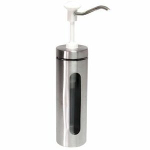 SCHNEIDER Saucenspender 2 Liter mit Druckknopf Mayonaise und Sichtfenster SCHNEIDER Saucenspender 2 Liter mit Druckknopf Mayonaise und Sichtfenster