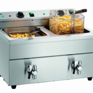 Bartscher Induktions-Fritteuse 2x8L Plus, 7 kW 230V Bartscher Induktions-Fritteuse 2x8L Plus, 7 kW 230V