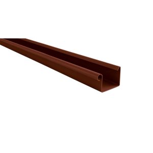 Marley Kastenrinne braun 200 cm Marley Kastenrinne braun 200 cm