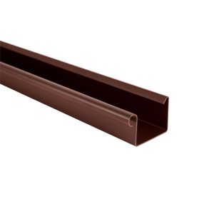 Marley Dachrinne NW 70 braun 300 cm Marley Dachrinne NW 70 braun 300 cm
