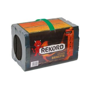 REKORD Braunkohle-Kaminbriketts 10kg REKORD Braunkohle-Kaminbriketts 10kg