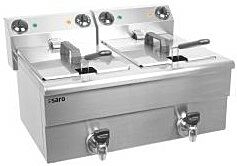 SARO Fritteuse FE 102, 2x 10 Liter, 2x 3.25kW SARO Fritteuse FE 102, 2x 10 Liter, 2x 3.25kW