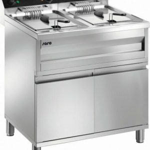 Fritteuse GASTROLINE 2x 12 Ltr., 800x700x850 mm, 18 kW, 400V Fritteuse GASTROLINE 2x 12 Ltr., 800x700x850 mm, 18 kW, 400V