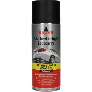 Nigrin Lack-Spray hitzebeständig schwarz 400 ml Nigrin Lack-Spray hitzebeständig schwarz 400 ml