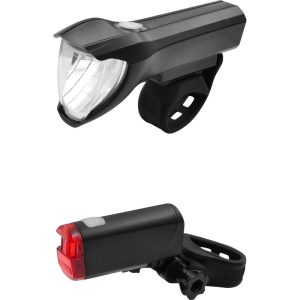 Fischer Bikes Fahrrad LED Beleuchtungs Set 40/20/10 Lux Fischer Bikes Fahrrad LED Beleuchtungs Set 40/20/10 Lux