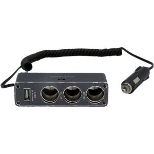 Cartrend Ladesteckdose 3-Port mit USB Cartrend Ladesteckdose 3-Port mit USB