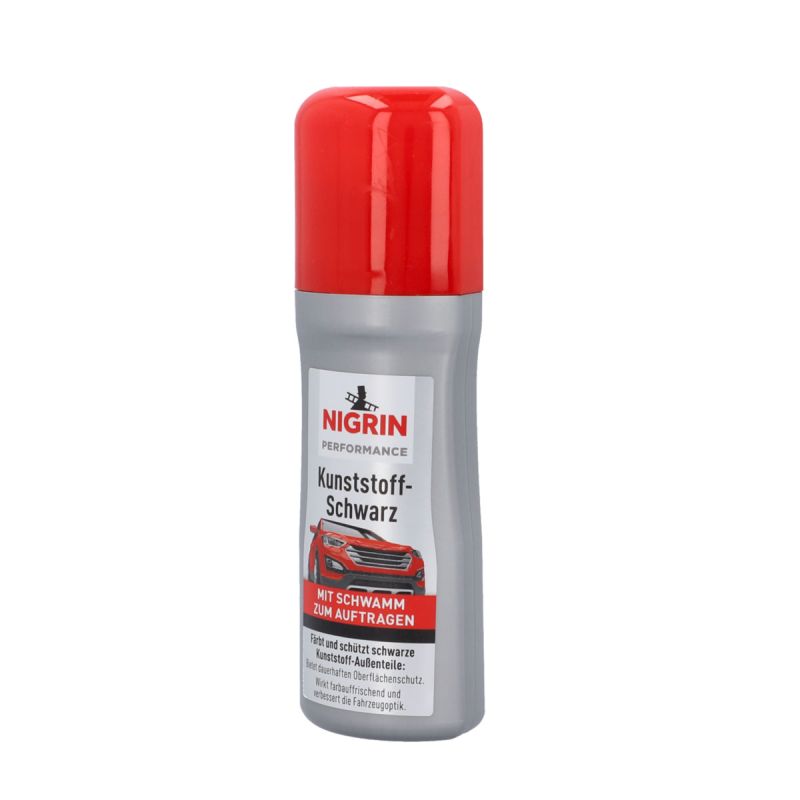 Nigrin Kunststoff schwarz 75 ml