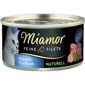 Miamor Dose Feine Filet Naturelle Skipjack-Thunf 80g Miamor Dose Feine Filet Naturelle Skipjack-Thunf 80g