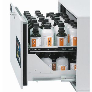 2. Auszugsebene für asecos Sicherheitsschränke der UB90 Serie, Stahlblech, lichtgrau, B 432 x T 442 x H 45 mm, 3 l, bis 25 kg 2. Auszugsebene für asecos Sicherheitsschränke der UB90 Serie, Stahlblech, lichtgrau, B 432 x T 442 x H 45 mm, 3 l, bis 25 kg