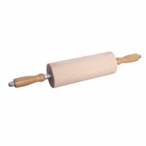 SCHNEIDER Wellholz, mit Holzgriffen, Walzenbreite: 250 mm, Durchm. 90 mm
