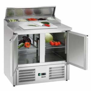 Bartscher Vorbereitungskühltisch 900T2, 900x700x1010mm, 5x 1/6 GN Bartscher Vorbereitungskühltisch 900T2, 900x700x1010mm, 5x 1/6 GN