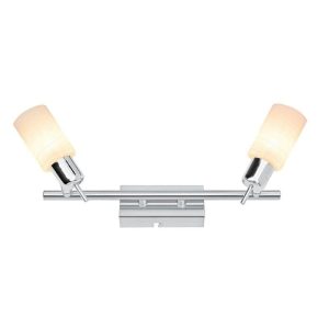 Flector LED-Spotserie Fiona 2 Spots silber Flector LED-Spotserie Fiona 2 Spots silber