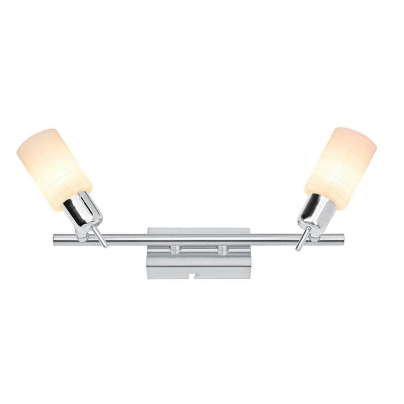 Flector LED-Spotserie Fiona 2 Spots silber