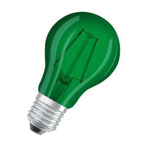 Osram LED-Leuchtmittel Glühlampe E27 4W grün Osram LED-Leuchtmittel Glühlampe E27 4W grün