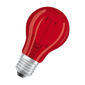 Osram LED-Leuchtmittel Glühlampe E27 2,5W rot Osram LED-Leuchtmittel Glühlampe E27 2,5W rot