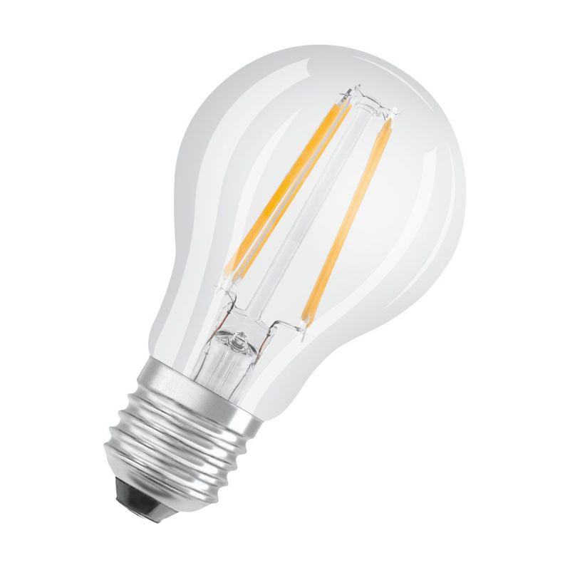 LED Gluehlampe dim E27 806lm 27K 60W Ersatz warmweiss Filament klar