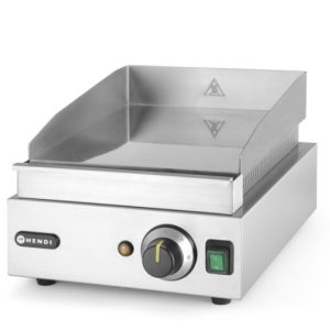 HENDI Grillplatte Profi Line glatt 450x300x225mm, 2200W