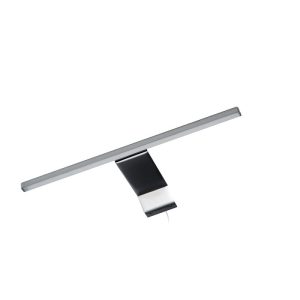 Fackelmann LED-Aufsatzleuchte chrom 34 x 3,5 x 16,5 cm Fackelmann LED-Aufsatzleuchte chrom 34 x 3,5 x 16,5 cm