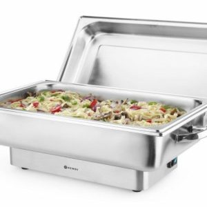 Chafing Dish elektr. Pollina Edelstahl D7 GN 1/1, 1000W Chafing Dish elektr. Pollina Edelstahl D7 GN 1/1, 1000W