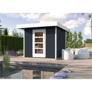 Weka Designhaus Line 172 205 x 210 x 226 cm grau Weka Designhaus Line 172 205 x 210 x 226 cm grau