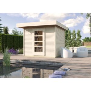 Weka Designhaus Line 172 279 x 316 x 226 cm braun Weka Designhaus Line 172 279 x 316 x 226 cm braun