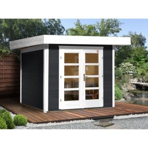 Weka Designhaus 126 295 x 210 x 226 cm schwarz Weka Designhaus 126 295 x 210 x 226 cm schwarz