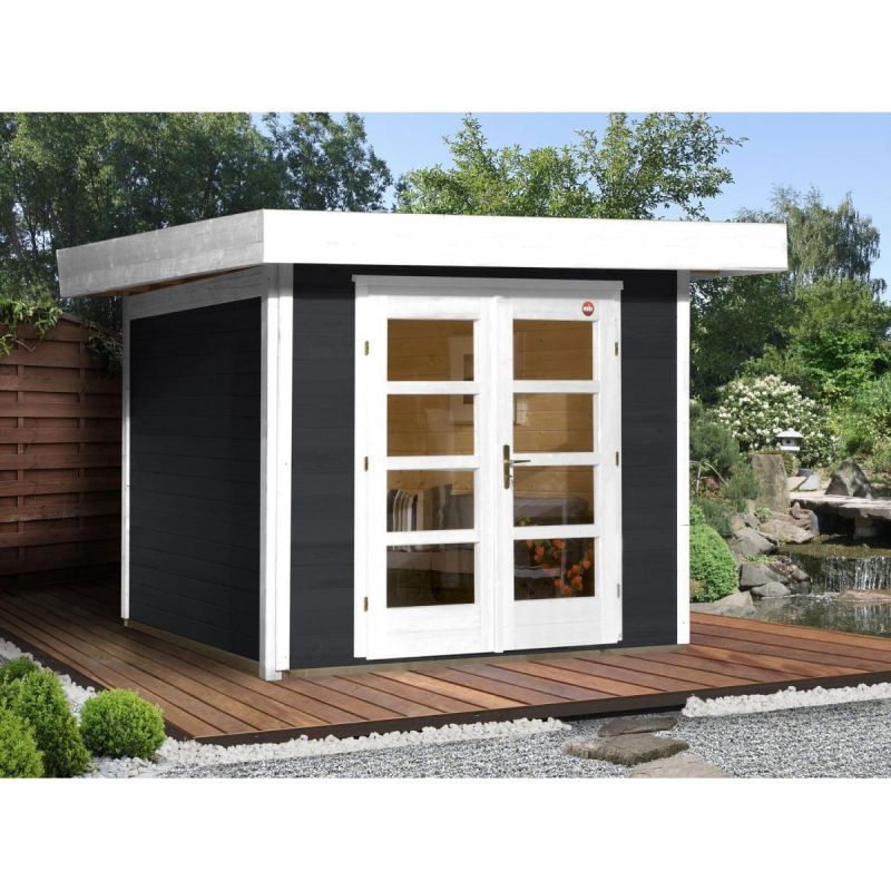 Weka Designhaus 126 295 x 210 x 226 cm schwarz