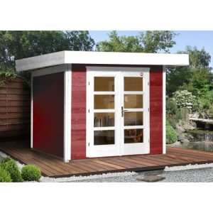 Weka Designhaus 126 356 x 314 x 226 cm rot Weka Designhaus 126 356 x 314 x 226 cm rot