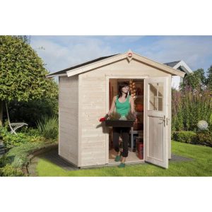 Weka Gartenhaus 223 Größe 1 braun
