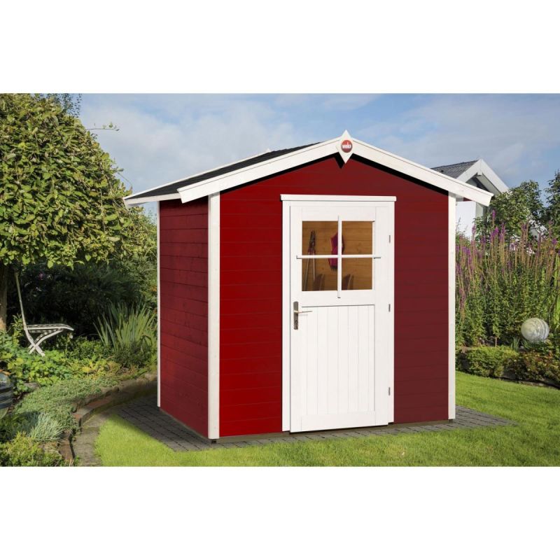 Weka Gartenhaus 223 Größe 1 rot