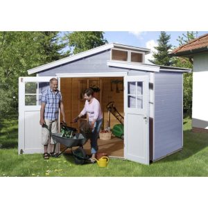 Weka Gartenhaus 226 327 x 231 x 252 cm grau Weka Gartenhaus 226 327 x 231 x 252 cm grau