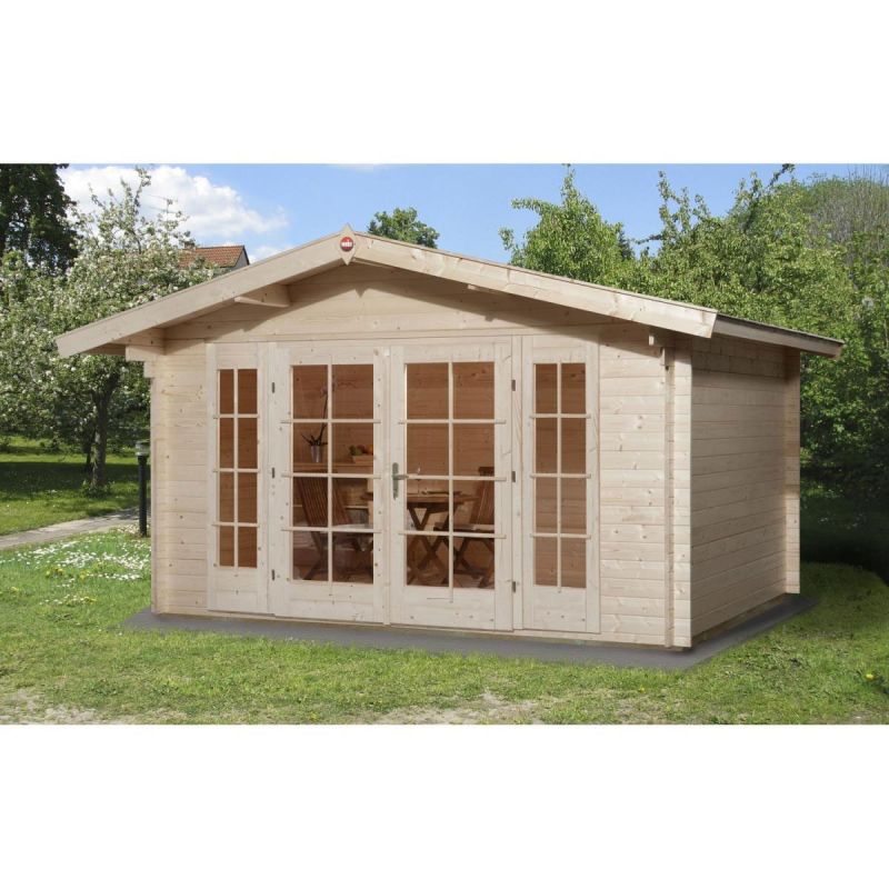 Weka Weekendhaus 137 Größe 1/2 380 x 300 x 262 cm