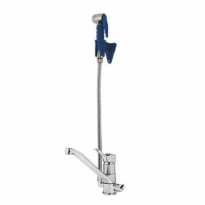 STYL Einhebel-Mischbatterie mit Brausekopf 1/2 Zoll Wasseranschluß STYL Einhebel-Mischbatterie mit Brausekopf 1/2 Zoll Wasseranschluß