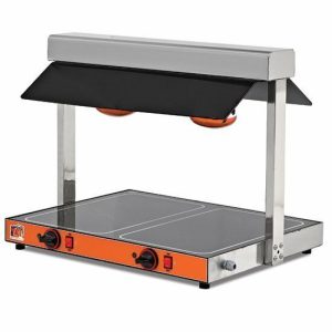 MASTRO Warmhalteplatte 2x GN 1/1 mit 2 Halogenlampen MASTRO Warmhalteplatte 2x GN 1/1 mit 2 Halogenlampen