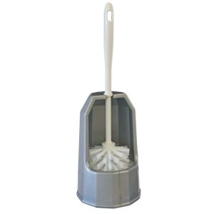 WC-Garnitur separate Bodenschale silber rund WC-Garnitur separate Bodenschale silber rund