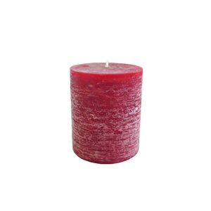 Ambientis Stumpenkerze rubin 8 x 6,8 cm Ambientis Stumpenkerze rubin 8 x 6,8 cm