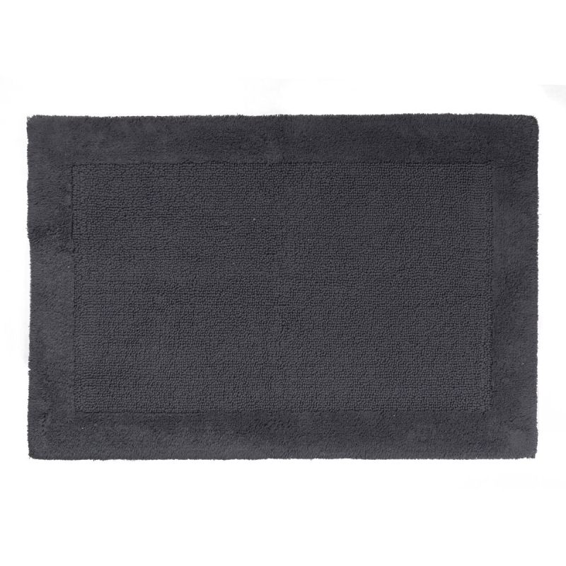 Ridder  Badezimmerteppich Amelie ca 60 x 90 cm dunkelgrau