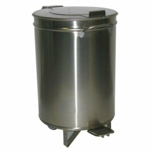 Abfalleimer, 50lt., ø38 cm mit Fußpedal Abfalleimer, 50lt., ø38 cm mit Fußpedal