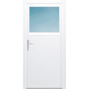 Kunststoff-Nebeneingangstür F02 Easy weiß 98 x 200 cm Kunststoff-Nebeneingangstür F02 Easy weiß 98 x 200 cm