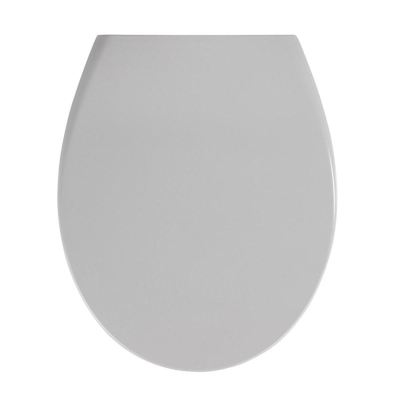 Wenko Premium WC-Sitz Samos Concrete Grau antibakteriell mit Absenkautomatik
